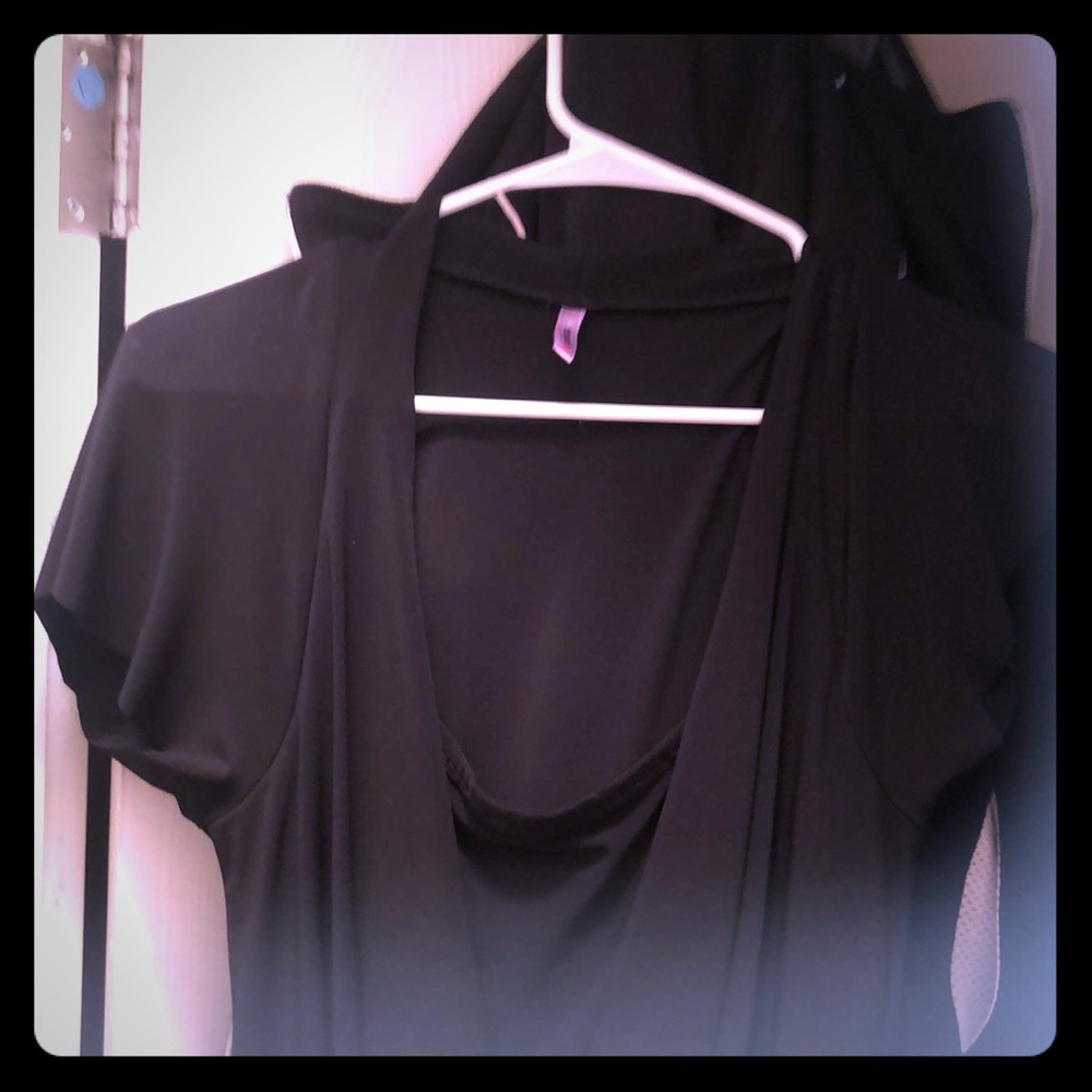 Black cocktail dress